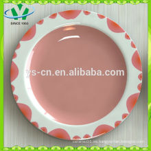 China Housewares nuevo diseño pintado a mano al por mayor placa de cerámica de frutas